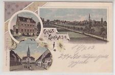 55823 Ak Lithographie Gruß