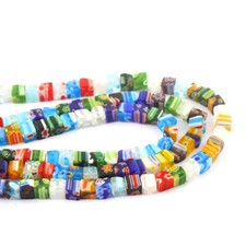 1str Millefiori Perlen Bunt