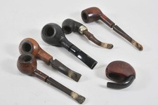 C26R06- 6x Pfeife meist Holz ua gemarkt Peterson Ireland 