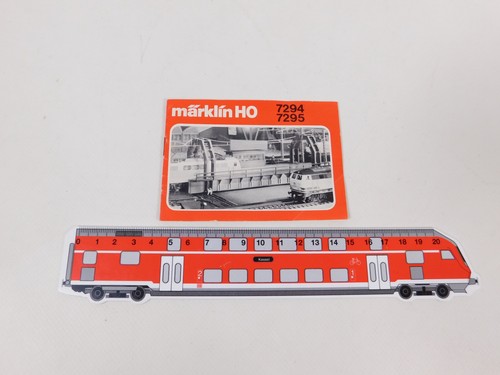 Märklin anweisung - märklin, h0