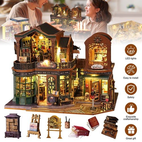 Diy miniaturhaus puppenhaus - miniaturhaus,