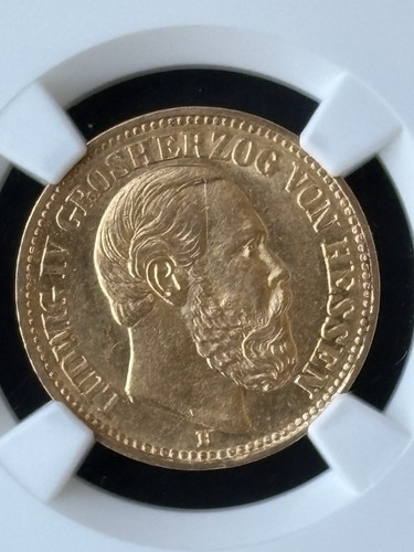 Hessen darmstadt mark 1880 - hessen-darmstadt,