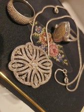 Schmuck Konvolut ERBE Silber