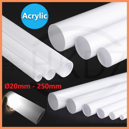 Acrylglas rohr weiß acrylrohr - weiß,