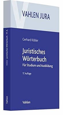 Juristisches wörterbuch für - wörterbuch:,