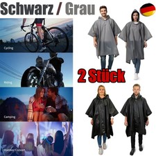 2x Regenjacke Regenponcho