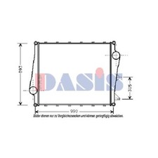 Ladeluftkühler passend für