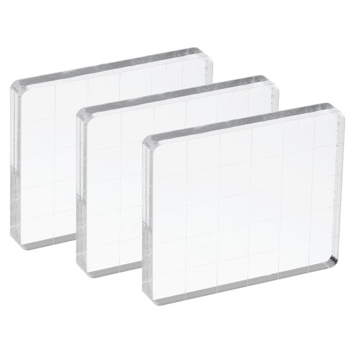Acryl-Stempelblock,3er-Pack,re