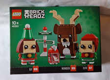 LEGO BRICK HEADZ # 40353 Weihnachten Rentier Elf Elfie # 85 # 86 # 87  Neu OVP