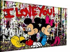 Micky Maus Pop Art  Kunst