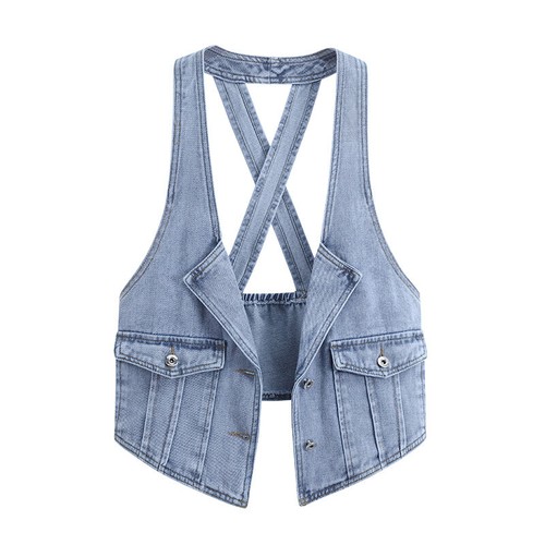 Damen jeans weste - damen,