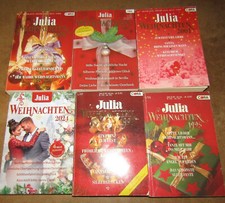 23 Weihnachtsromane, Julia Weihnachten Liste in AB, 6x 3/4er Sammelband -  po491