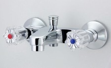 Wandarmatur Zweigriffmischer