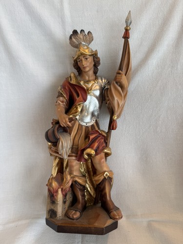 Holzskulptur florian - holzskulptur, "st.
