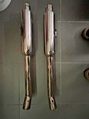 Jaguar type endschalldämfer - e-type,
