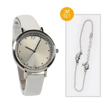 Damen Armbanduhr Weiß