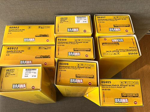 Brawa sammlung 4 loks - brawa,