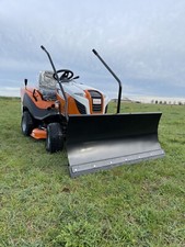 Schneeschild für Stihl Viking T5 T6 & Alko Rasentraktor Aufsitzmäher