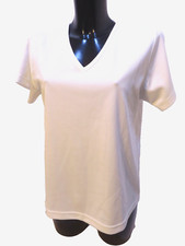 MAIER Sports ° hübsches Sportshirt Gr. 38 weiß Damen Sport Kleidung T-Shirt