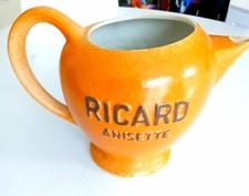Alter RICARD Krug Anisette rund Keramik Werbung Vintage