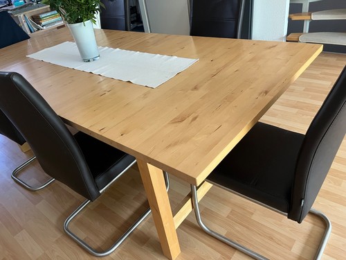 Esstisch holz massiv - holz,