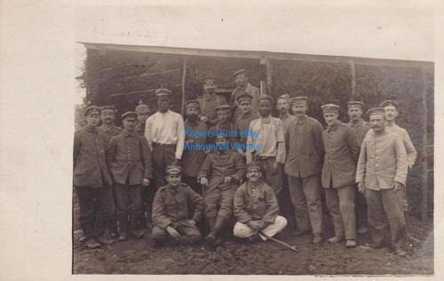 Photo postcard pow - pow, french