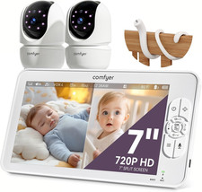 Comfyer Split-Screen Babyphone