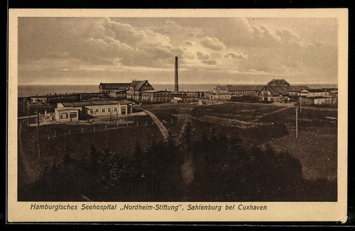Sahlenburg bei cuxhaven - ak,