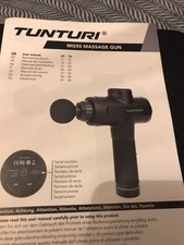 massage pistole tunturi