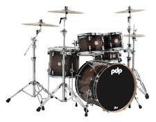 PDP BY DW SHELLSET CONCEPT Maple Schlagzeug Walnut to Charcoal Burst Drumset CM5