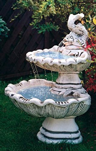 Fontäne fisch - fisch, (s321)