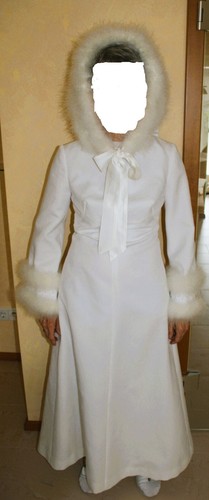Brautkleid 70ger jahre - brautkleid,