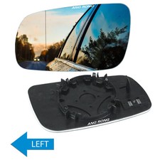 Spiegelglas Außenspiegel Glas Links passend für VW Polo 6N2 Bj. 1999-2001 Silber