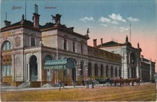 Postcard postcard Bonn station