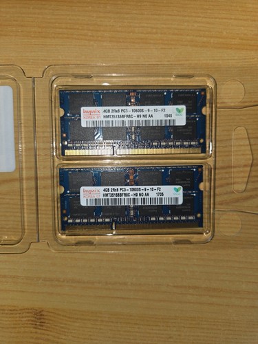 Hynix 8gb ddr3 ram - (2x, 4gb)