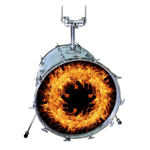 Bedrucktes bass drum - 16", 24"