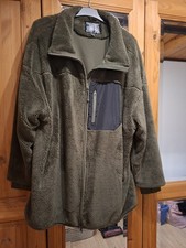 Damenteddyjacke, dunkelgrün,Gr. 56/58, 3XL, Neu, nicht getragen,