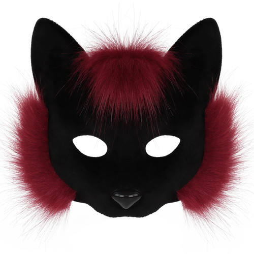 Tier halbgesicht maske fuchs - halbgesicht,