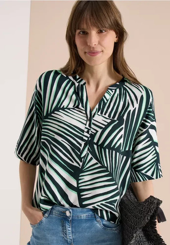 Cecil 346620 print - cecil, bluse