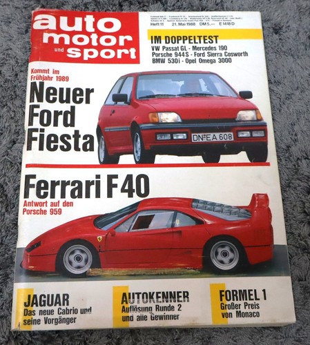 Ams 1988 ferrari opel - f, 40,