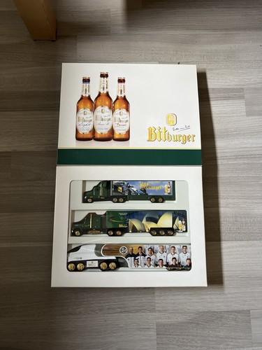 Bitburger modell lkw set - modell, 1:87