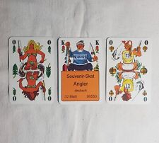 DDR Skatkarte Angler Motive