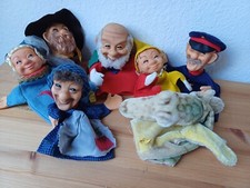 Konvolut Steiff Handpuppen  70er Jahre Vintage 7 Puppen 