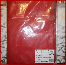 Muschelpapier Bastelpapier ca .10 Bogen ca. 50 x 70 cm 5 Farben