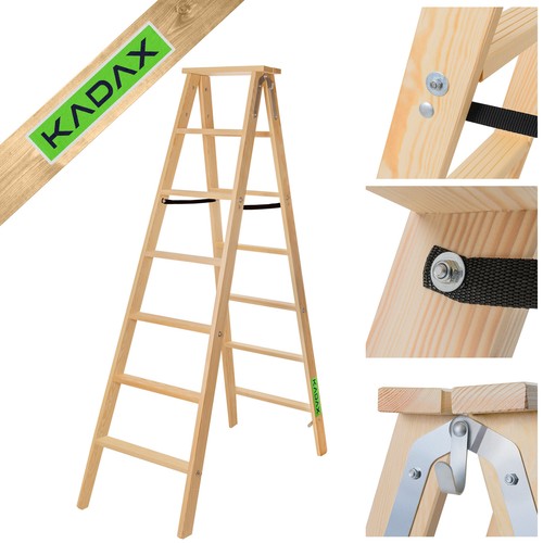 Kadax holzleiter malerleiter - kadax, holzleiter,