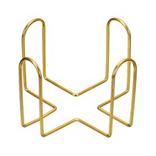 Untersetzer Halter 2.95" - Eisen Untersetzer Ablage Rack 8 Untersetzer (Gold)