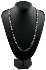 Goldkette Bohnenkette 18,2gr 64cm 6mm 585 14K Echt Gold FABRIK NEU Geschenk Idee