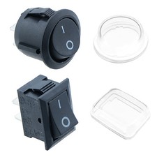 Ein/Aus runder rechteckiger