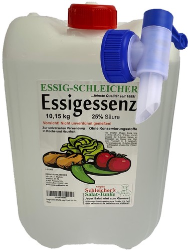 Essigessenz 10 15 - 25%,, kg