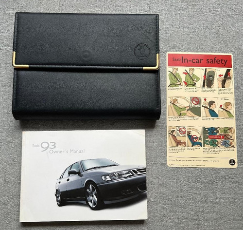 Saab owners handbook - owners,